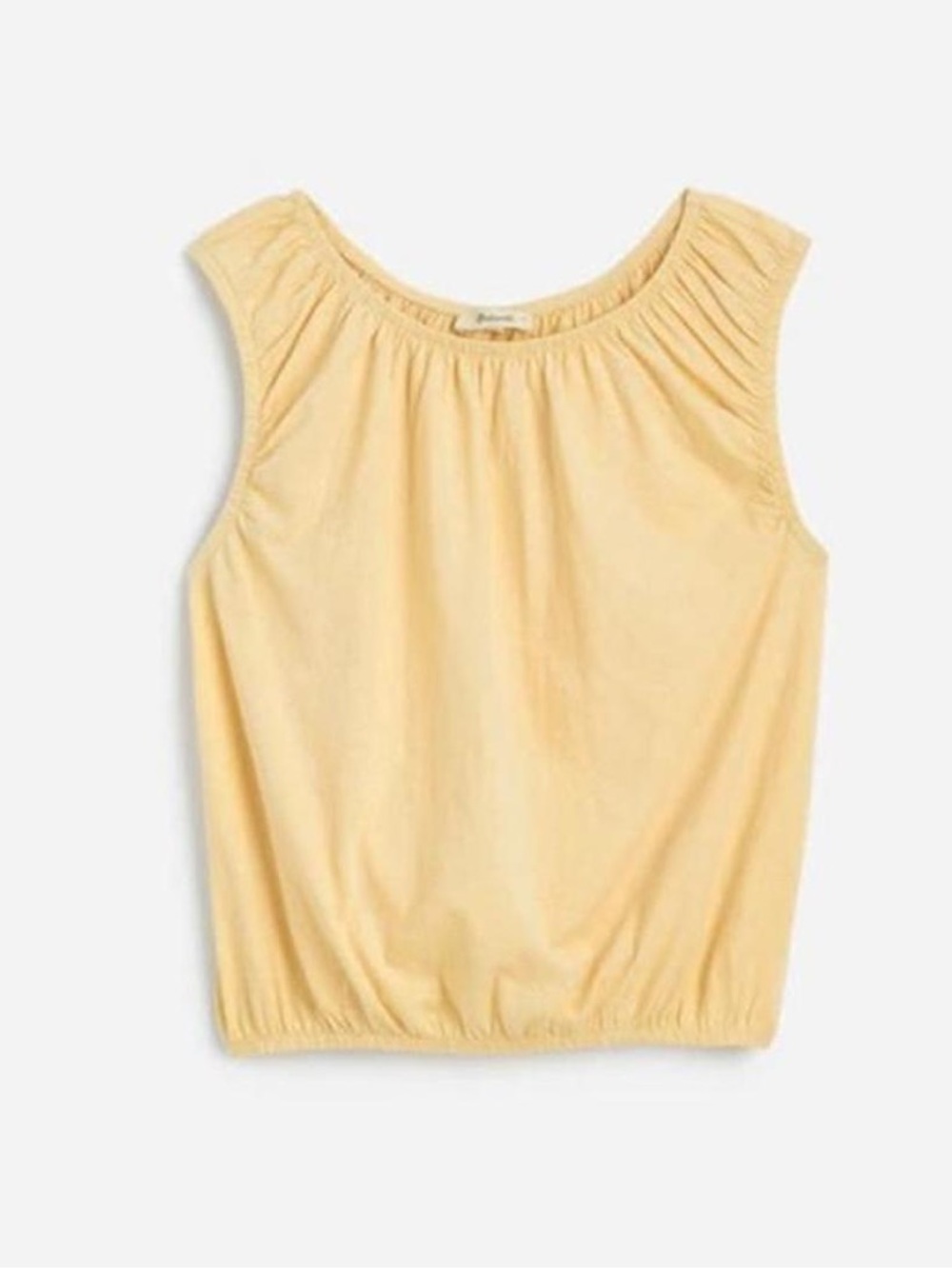 Madewell women’s Bubble-Hem Top